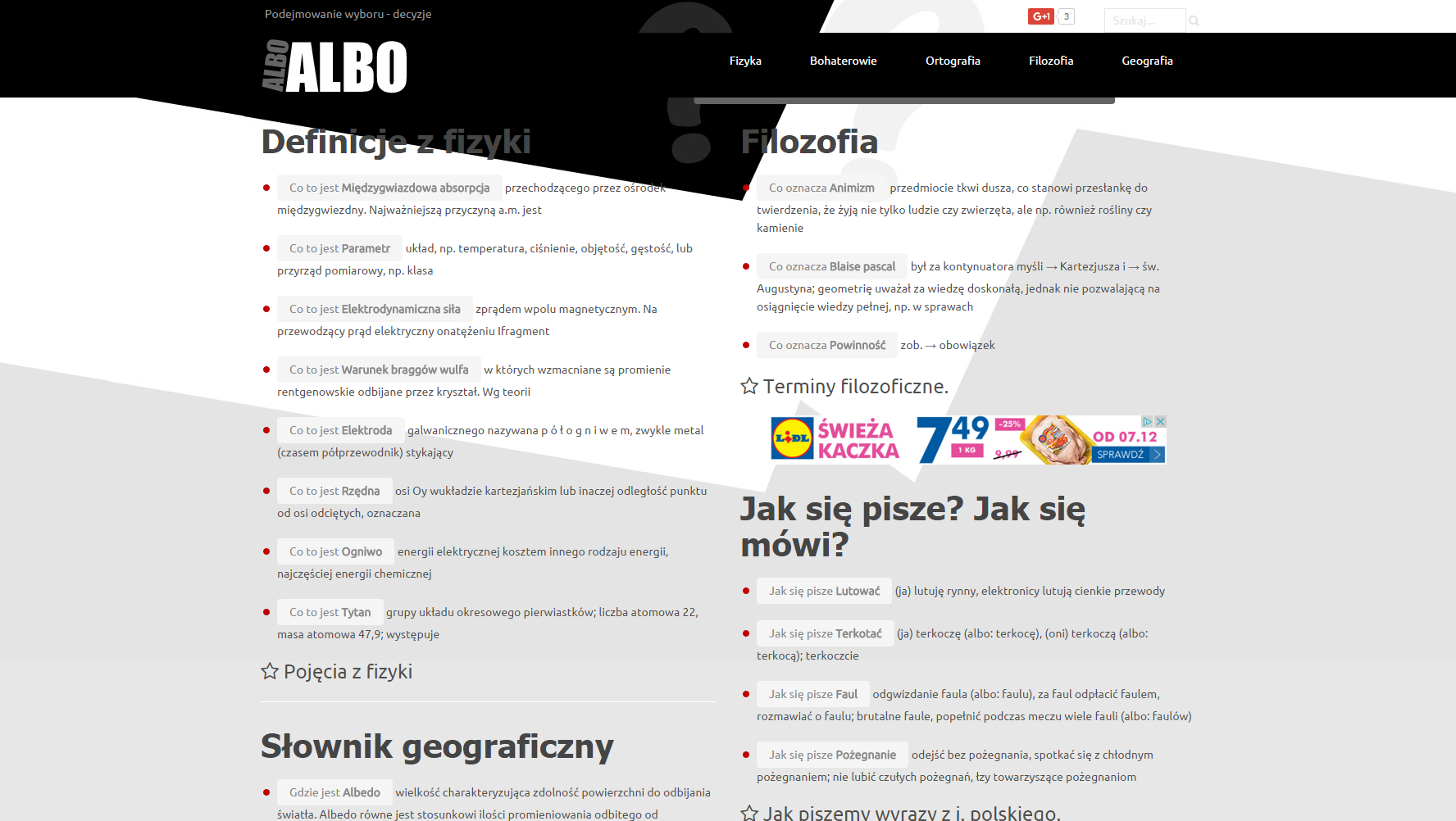 Projekt Albo-Albo.pl