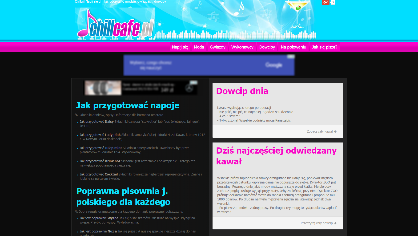 Projekt ChillCafe.pl