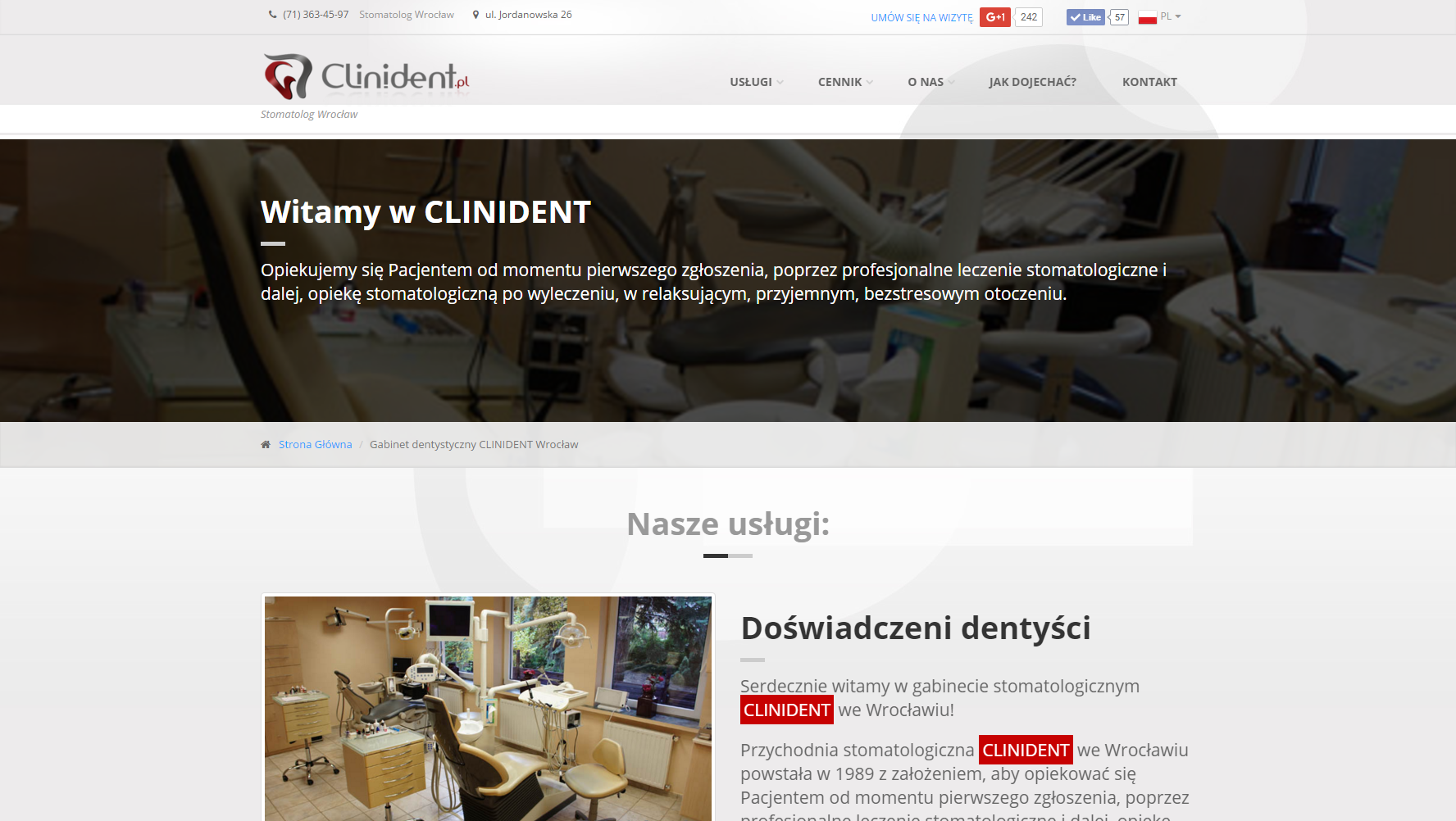 Projekt Clinident.pl